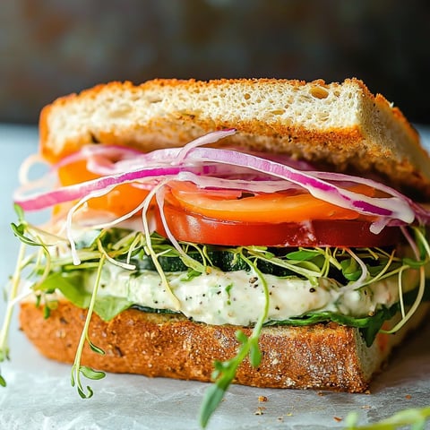 Laura's Vibrant Veggie Sandwich