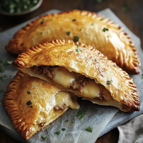 Cheese and Beef Pastries